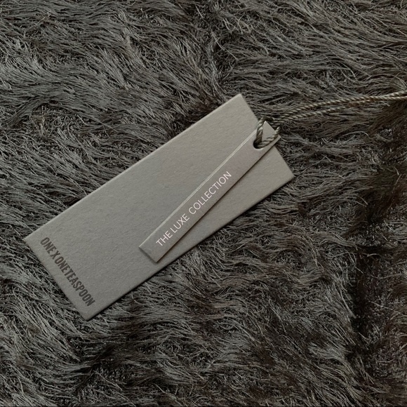 Revolve One Teaspoon Sugarloaf Fuzzy Crop Knit Sweater Black Size S NWT - Picture 11 of 16